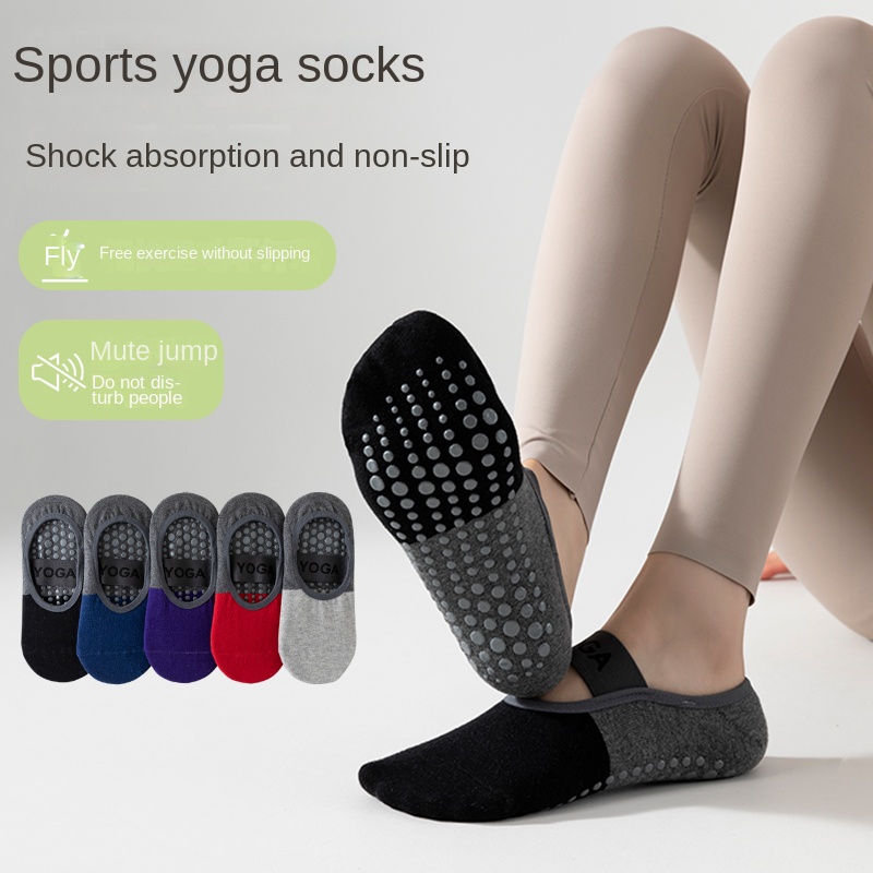 Yoga Fitness Usa - 5 Paar Cross-Border Professional Yoga-Socken, Baumwollsocken