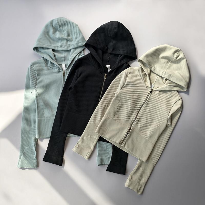 Yoga Fitness Jacket - 2024 Neue eng anliegende Sportjacke mit