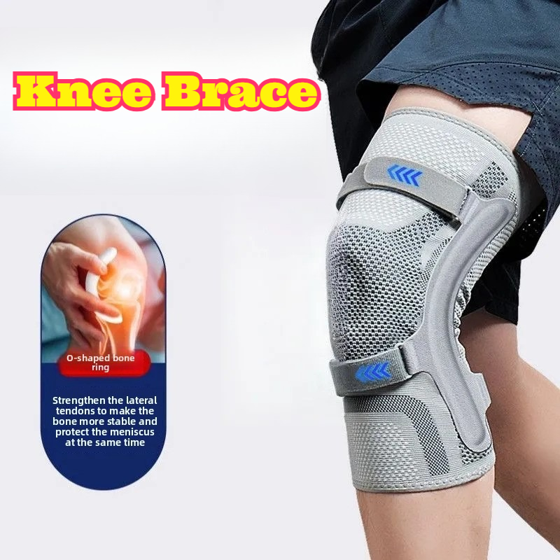Knee Sleeve Compression - Kniebandage Kniescheiben-Stabilisator Kniegelenk-Druckentlastung Sport-Schutzausrüstung Basketball Herren