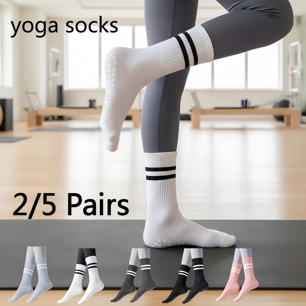 Yoga Fitness Workout - Rutschfeste Yoga-Socken für Damen, griffige Pilates-Socken,