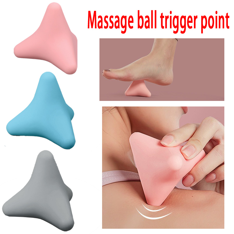 Yoga Fitness Ball - 1 Stück TPE-Massageball für Triggerpunkte, Rücken,