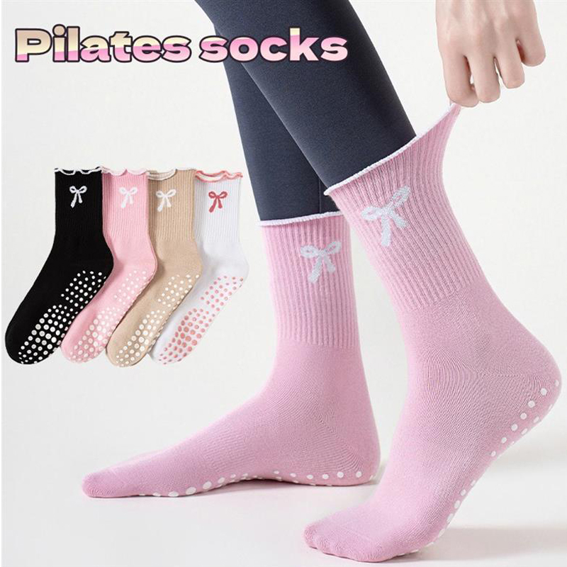 Yoga Fitness Usa - Dreamlikelin 1 Paar Damen-Pilates-Socken, rutschfeste, professionelle