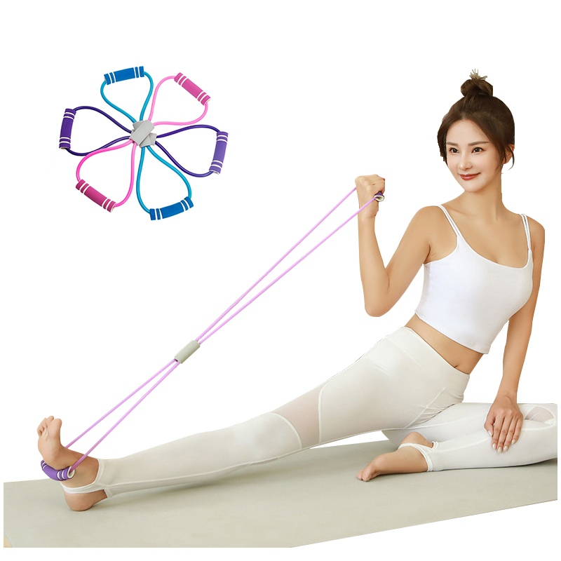 Figure 8 Resistance Band - Widerstand Fitness Band Yoga Gym Fitness