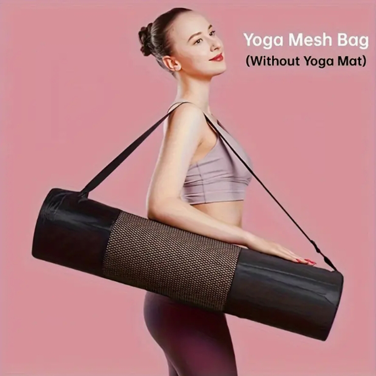 Yoga Fitness Usa - 1 atmungsaktive Netztasche zur Aufbewahrung von