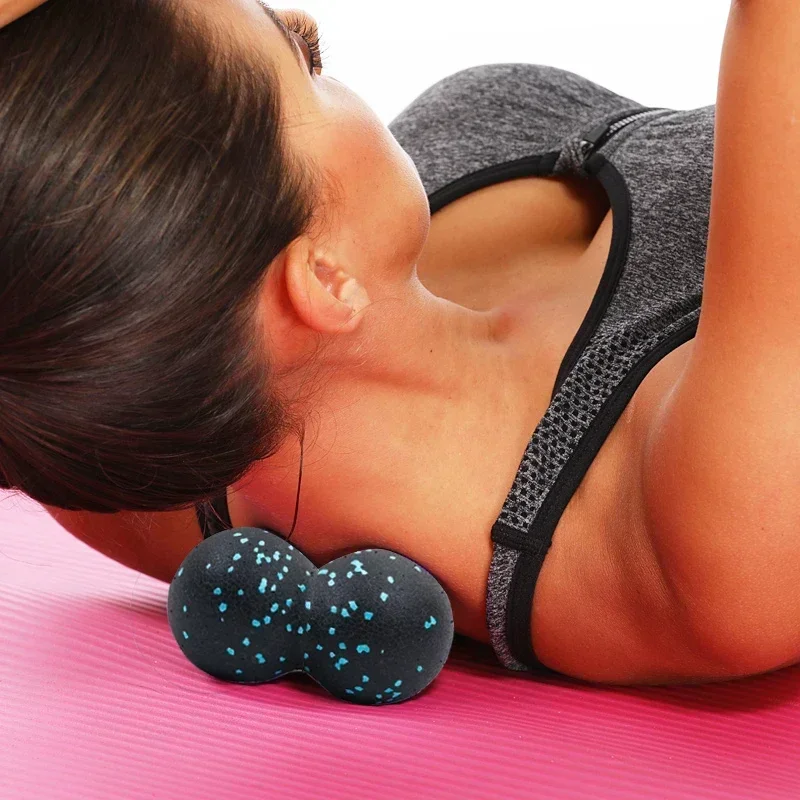 Yoga Fitness Ball - EPP 8 cm Erdnussbälle, Körpermassage, Faszienball,