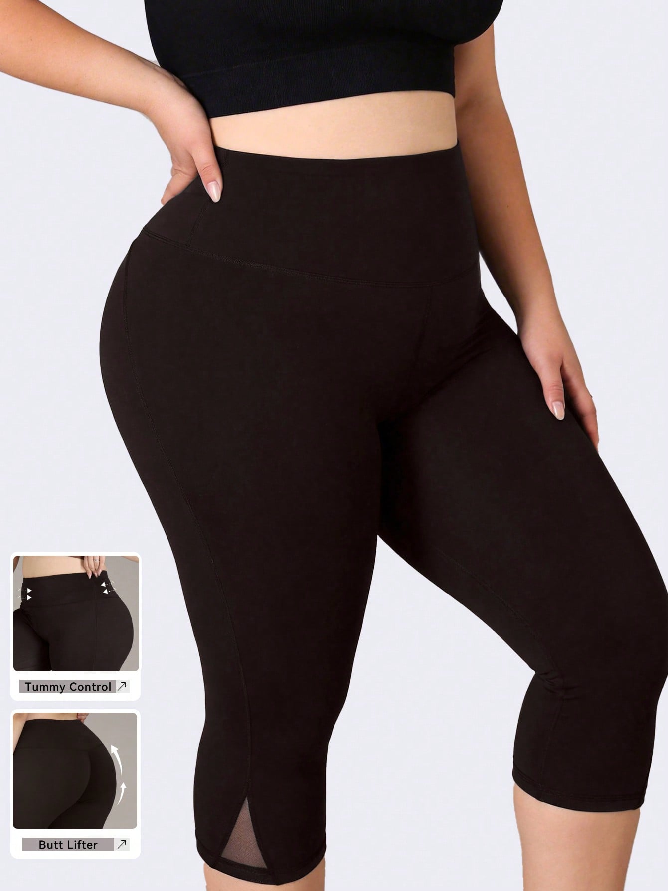 Yoga Fitness Workout - Damen-Gym-Leggings in großen Größen – Yoga-Hosen