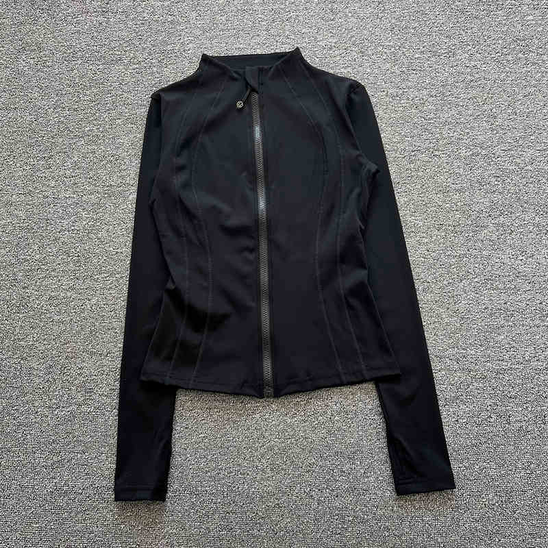Yoga Fitness Jacket - Stehkragen Reißverschluss Sportanzug Damen Slim Yoga