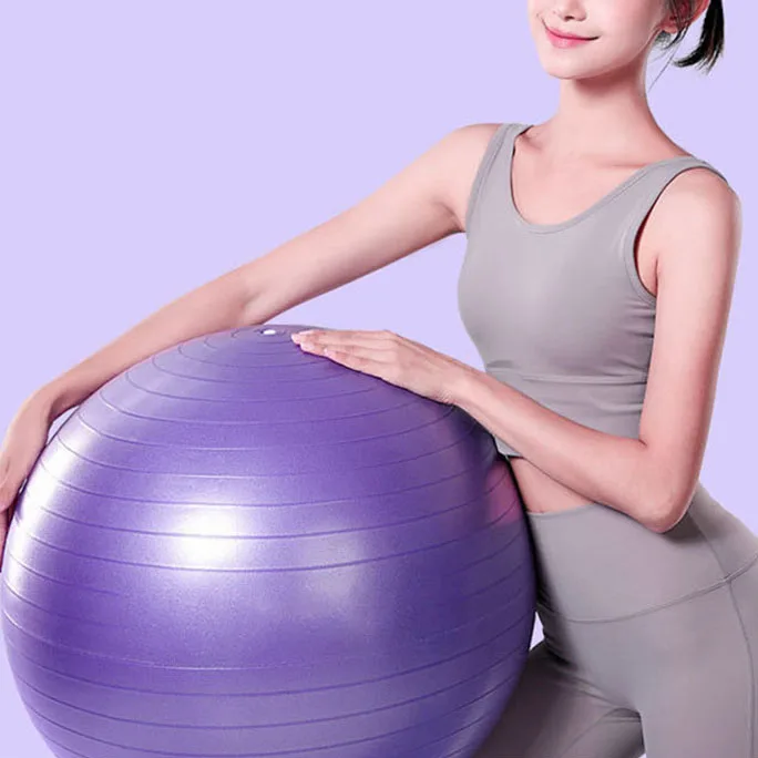 Exercise Ball Stability - Heimfitness Anti-Burst 25cm Pilates Ball Mini
