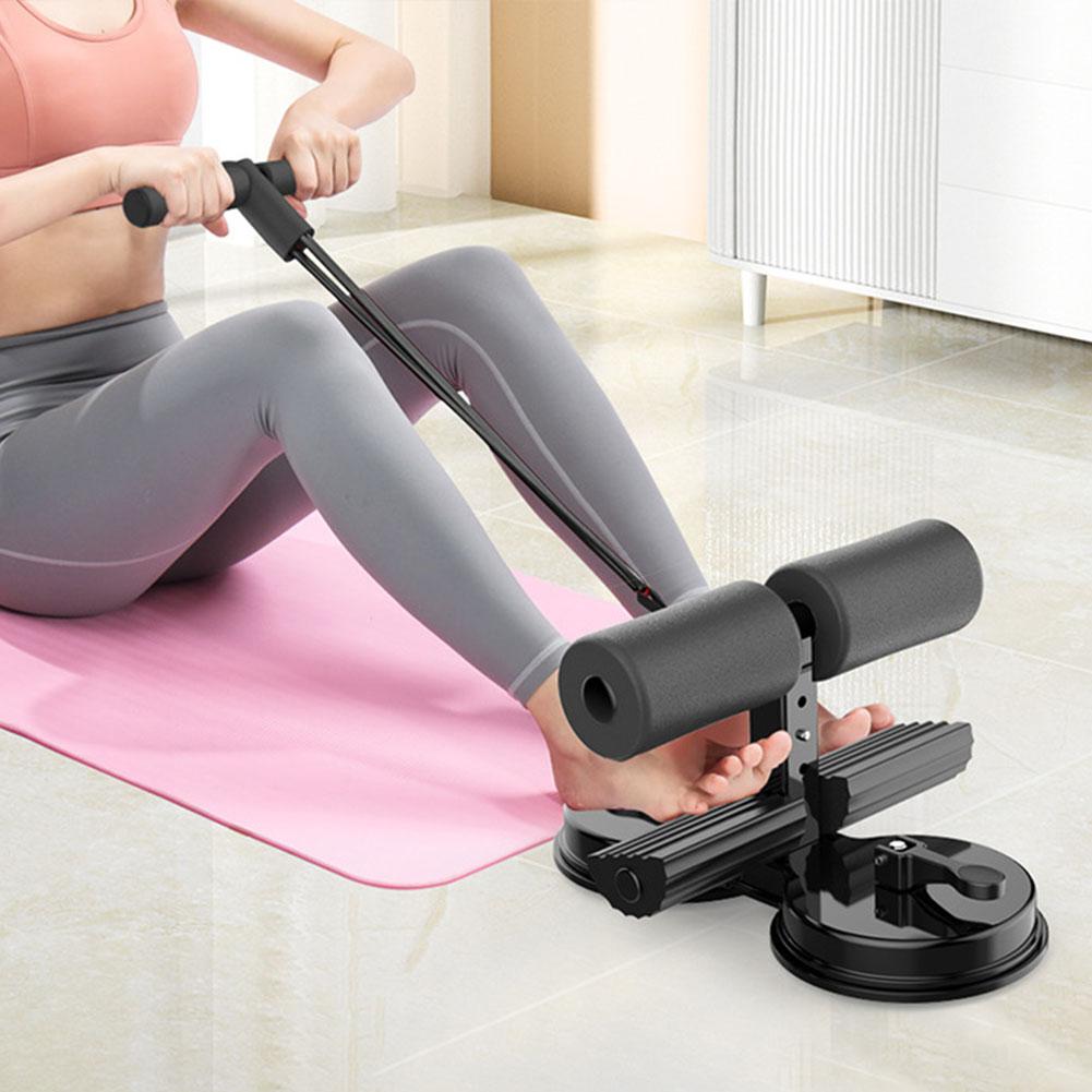 Sit Up Bar Floor - Sit-up-Stange mit Fußhalterung und 3 Saugnäpfen,