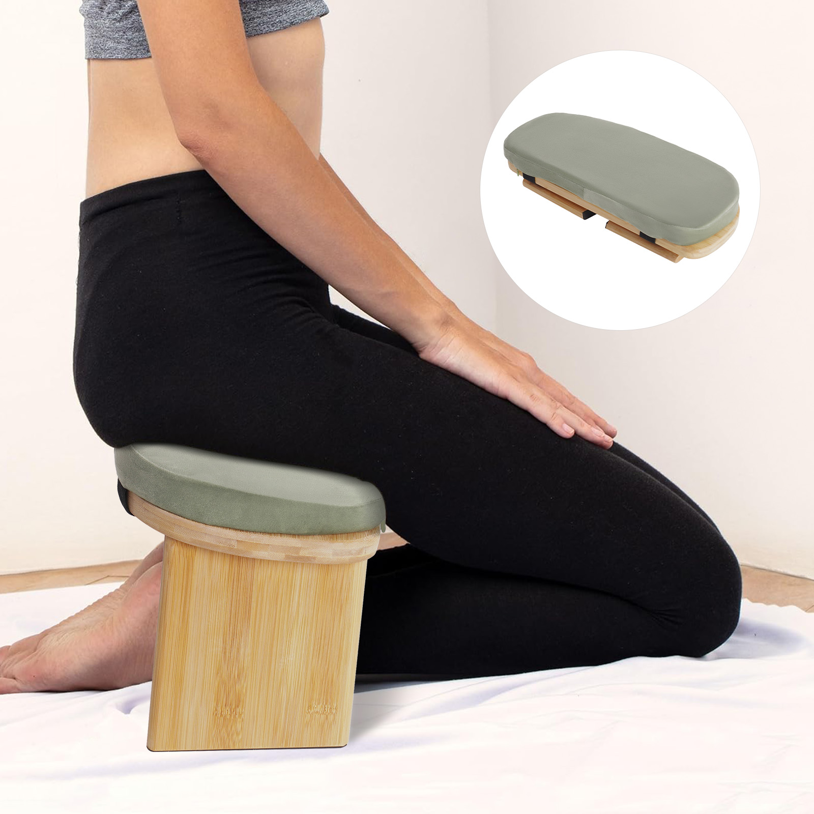 Kniestuhl, faltbare Meditation – Zen Yoga Fitness Bewertung und Preis