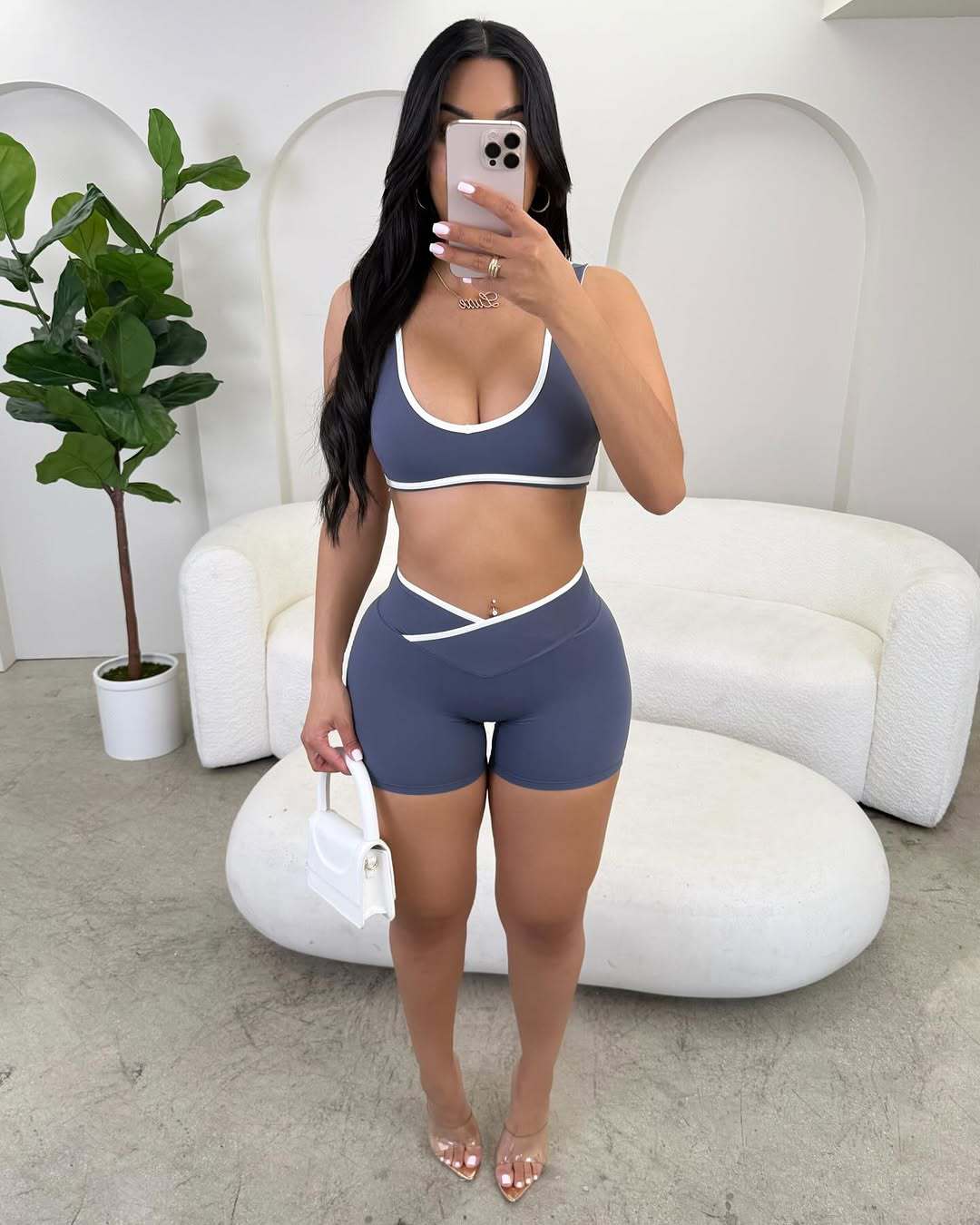STYLISH LADY Kontrast-Trim Yog – Yoga Fitness Fit Club Bewertung und Preis