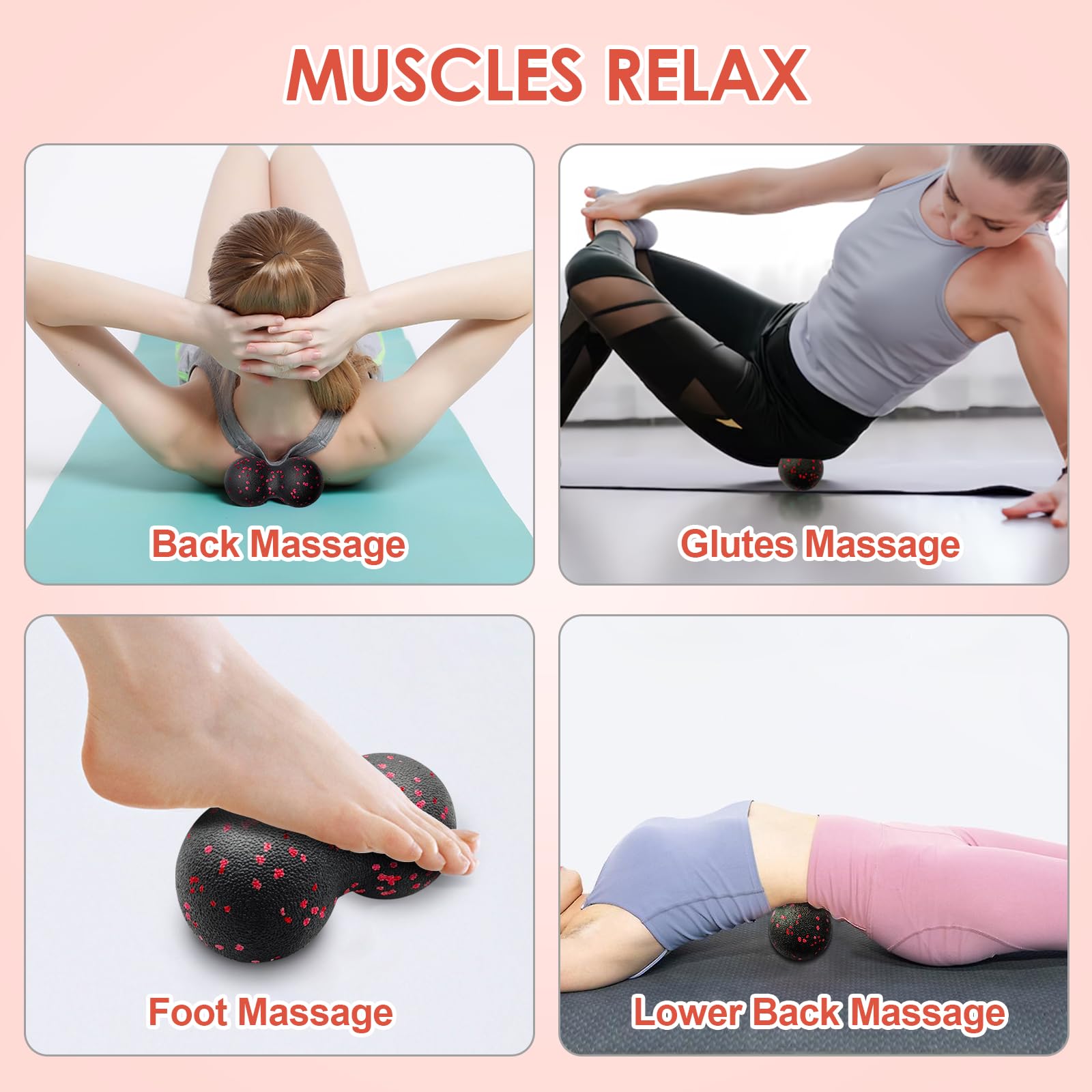 Hohl Yoga Roller Massage Erdnu – Yoga Fitness Ball Bewertung und Preis