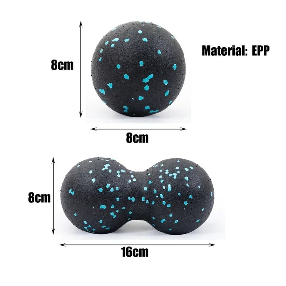8x16cm EPP Erdnussförmige Fasz – Yoga Fitness Ball Bewertung und Preis