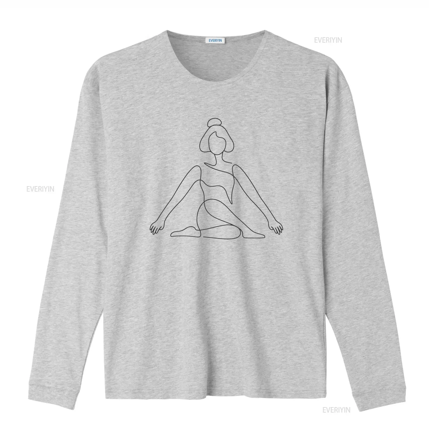 One Line Yoga Pose T-Shirt, mi – Zen Yoga Fitness Bewertung und Preis