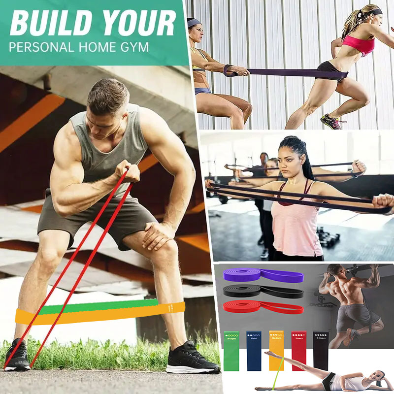 8-teiliges Latex-Spannband für – Figure 8 Resistance Band Bewertung und Preis