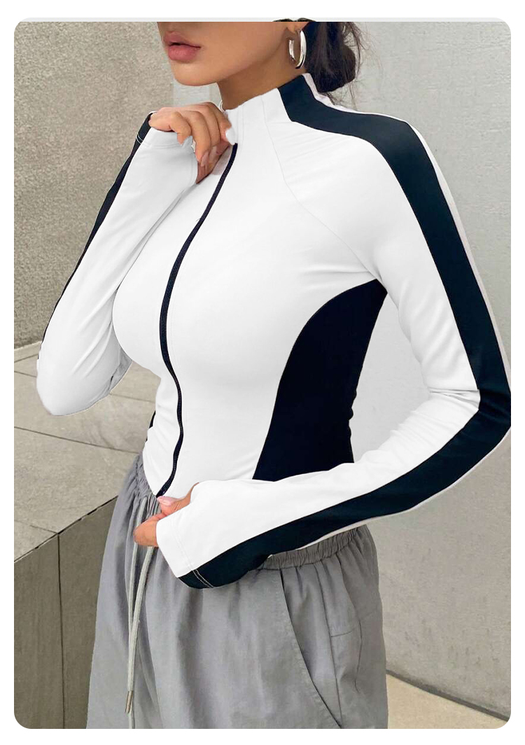 Yoga-Kleidung, Jacke mit Stehk – Yoga Fitness Usa Bewertung und Preis