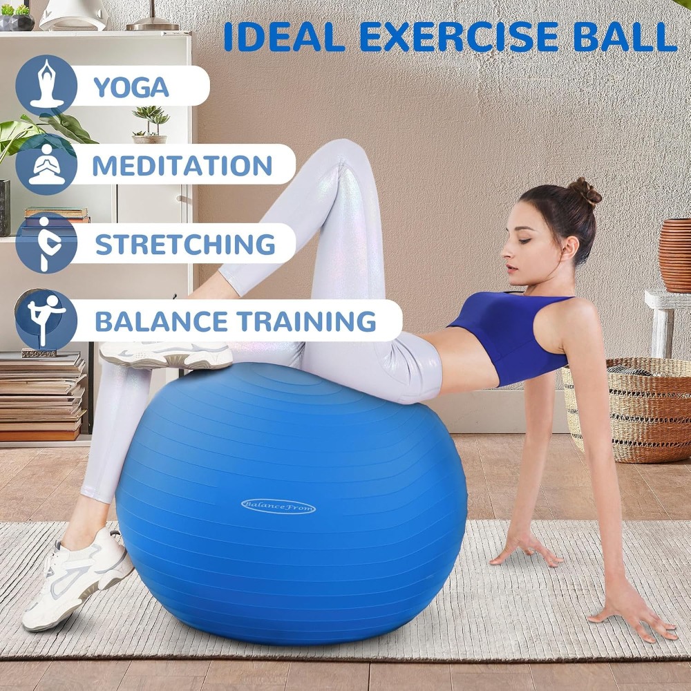 Anti-Burst Rutschfester Übungs – Yoga Fitness Ball Bewertung und Preis
