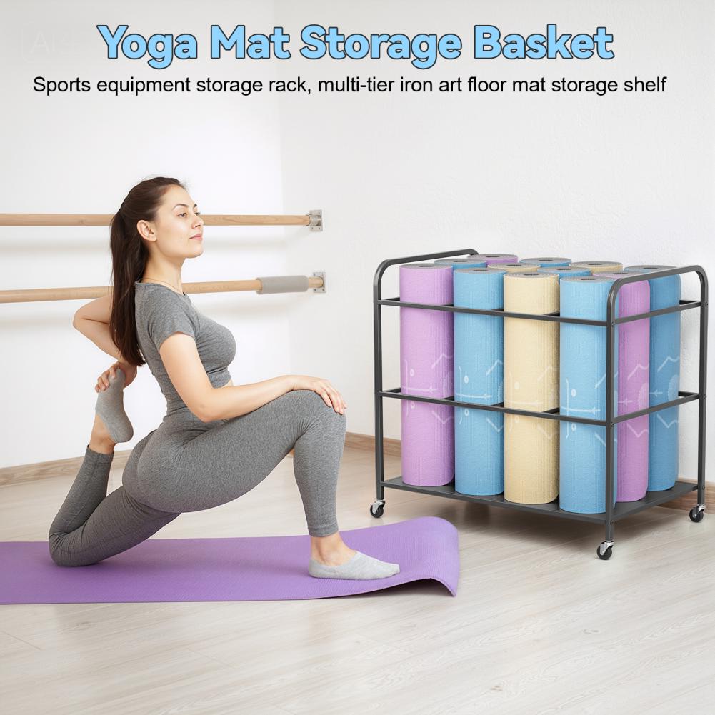 Yoga-Matten-Aufbewahrungsregal – Yoga Fitness Room Bewertung und Preis