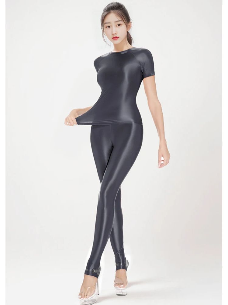 M-XL glänzende glänzende elast – Yoga Fitness Fit Club Bewertung und Preis