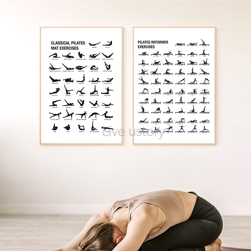Rahmenloses Pilates-Workout-Di – Yoga Fitness Workout Bewertung und Preis
