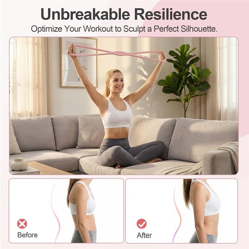 LALA Für effektives Heimtraini – Figure 8 Resistance Band Bewertung und Preis