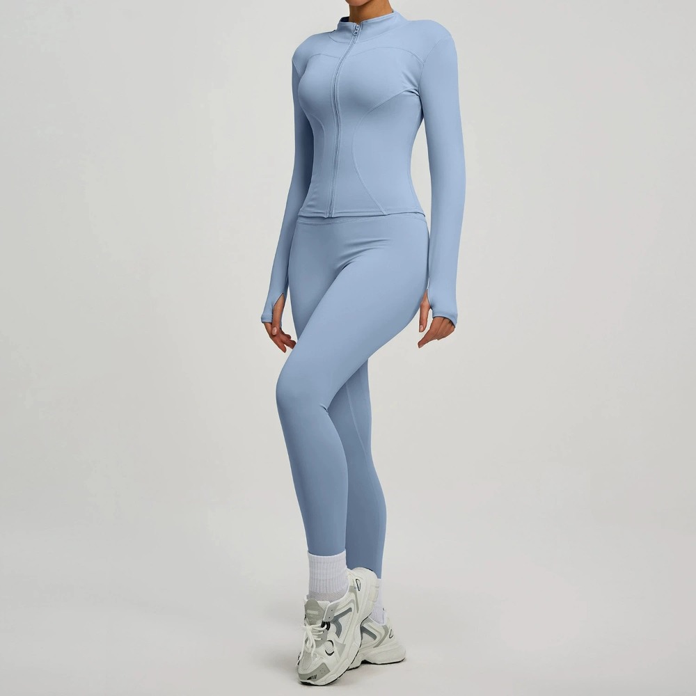 2-teiliges Yoga-Set für Damen: – Yoga Fitness Jacket Bewertung und Preis